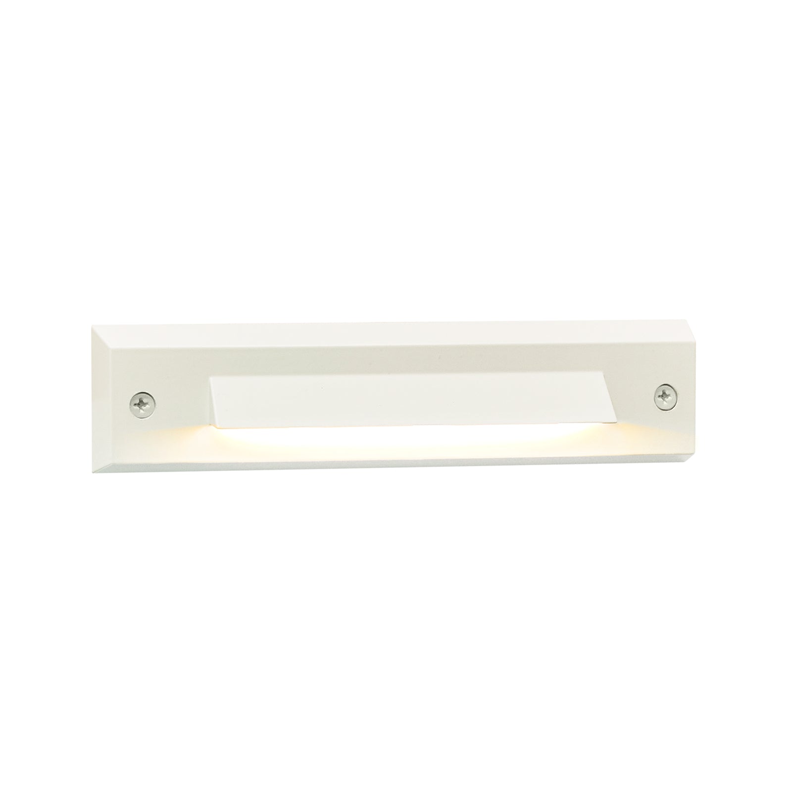 Low Voltage Linear Step Light, 9-15V AC/DC, 2W, 2700K, Classic White, 7.36" x 1.70" x 0.52"