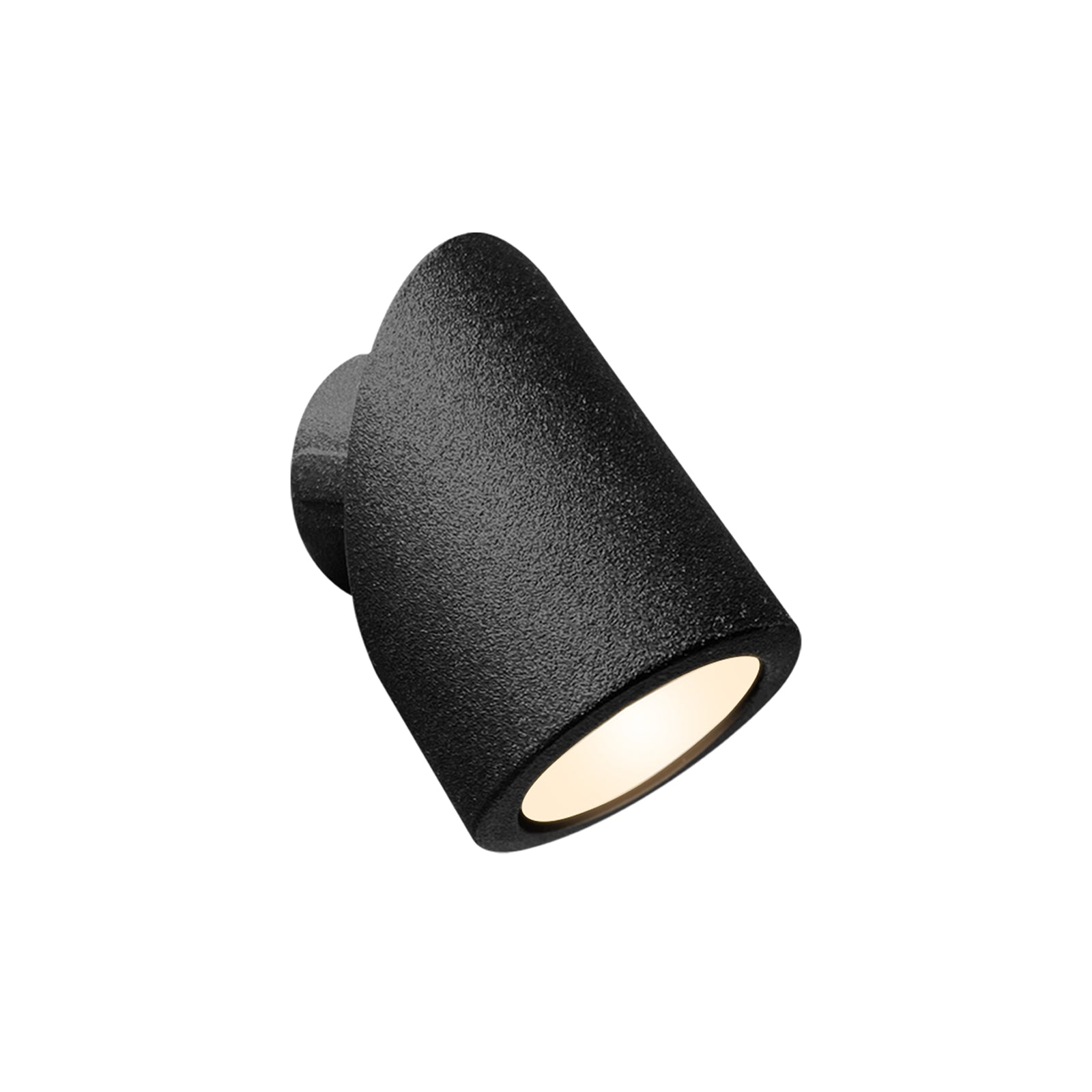 Low Voltage Rotatable Deck Post Light, Rail Lights, Black, 12V AC/DC, 1W, 20lm, 3000K