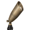 Low Voltage Brass Landscape Spotlight, 12V AC/DC (Without Bulb)