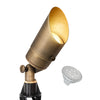 Low Voltage Adjustable Brass Landscape Spotlight, 5W, 12V AC/DC (MR16)