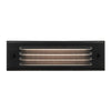 Low Voltage Louvered Step Light, 4W 9-15V AC/DC Surface Mount, IP65, 9.37