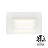 Line Voltage Louvered Dimmable Step Light, 120V, 3.5W, 110LM, 4.72