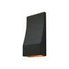 Low Voltage Rectangle Deck Post Light, Wedge Lights, Black, 9-15V AC/DC, 2W, 30lm