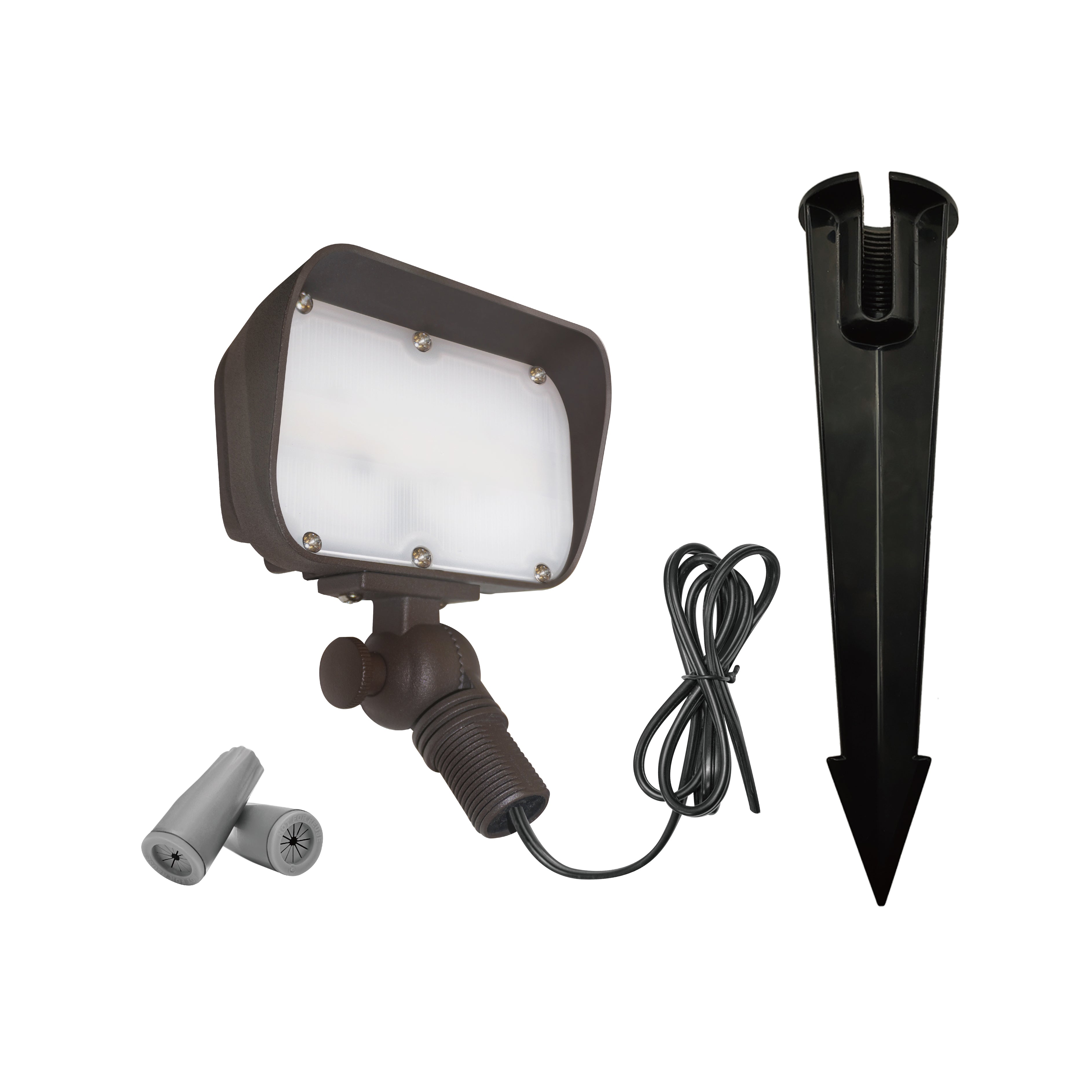 7W Low Voltage Flood Light, 9-15V AC/DC, 480LM, 3000K