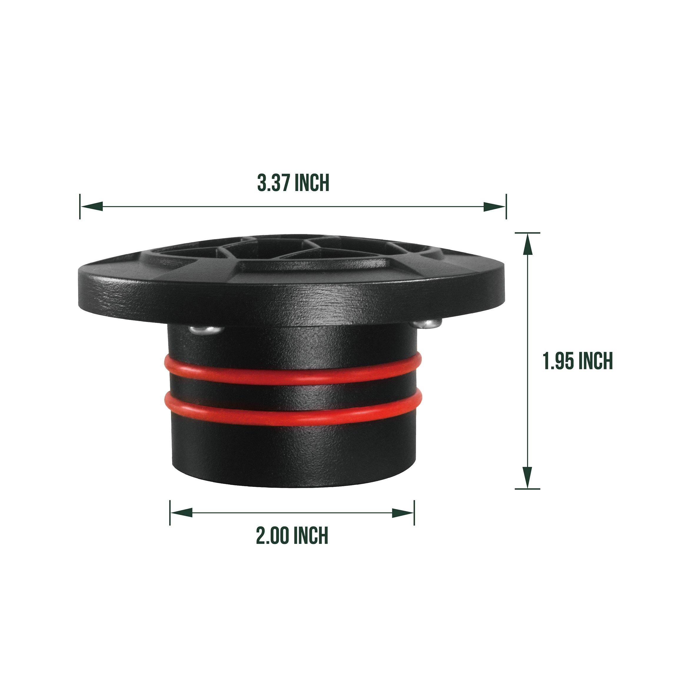 Low Voltage Grated Top Well Light, 9-15V AC/DC, 7W, 730Lm, 3000K, IP67 Rated