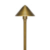 Low Voltage Solid Brass Conehead Path Light (5