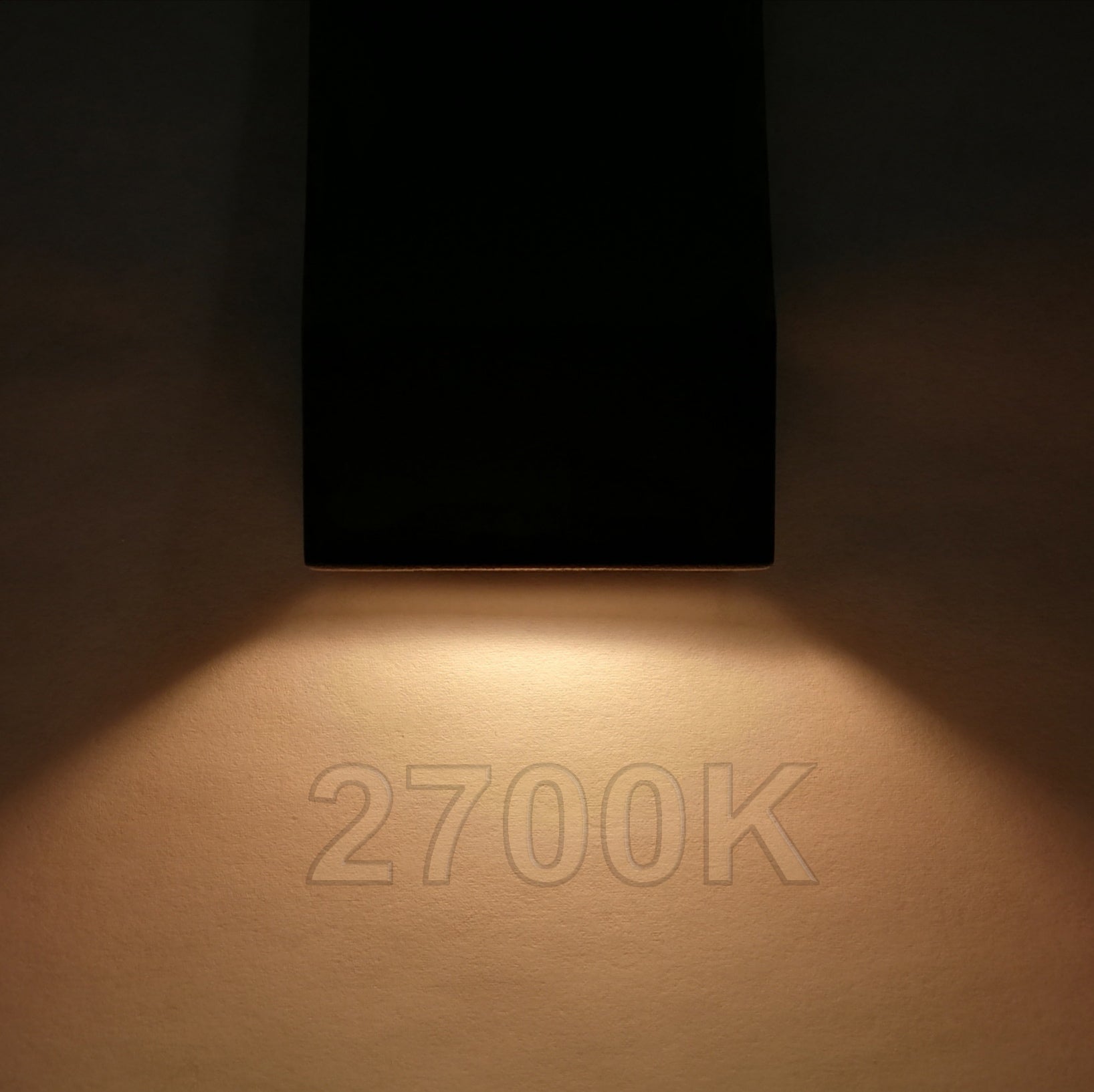 2W 2700K integrated LED chips deliver warm and soft white down light which is not too much for posts and steps. The full cutoff design eliminates annoying glare.