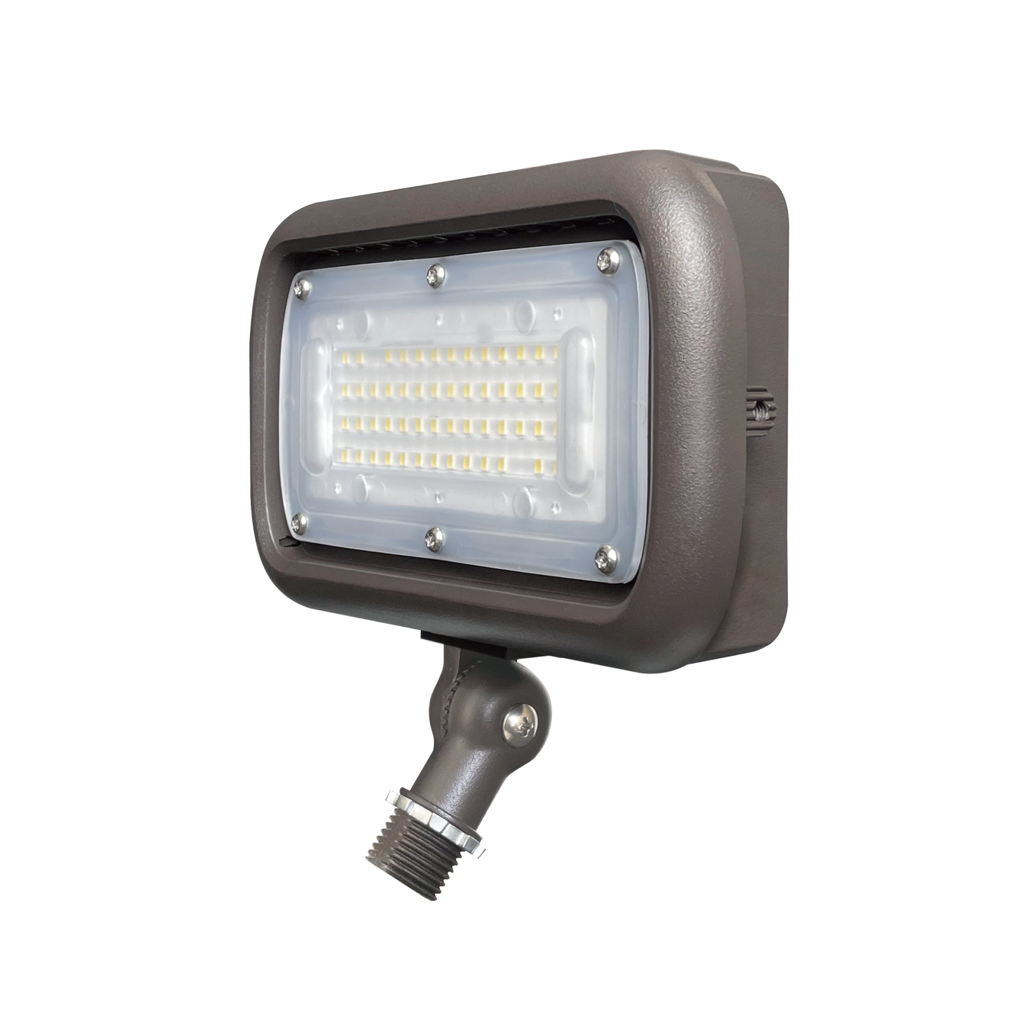 45W Security LED Flood Light, 120-277V AC, IP66 Waterproof, UL Listed
