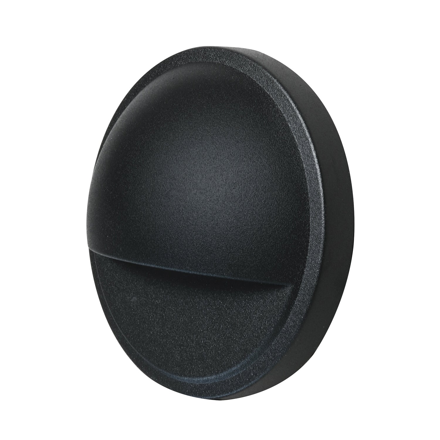 Low Voltage Eyelid Deck Post Light, Black, Φ3.35" X H1.23", 9-15V AC/DC, 2W, 30lm