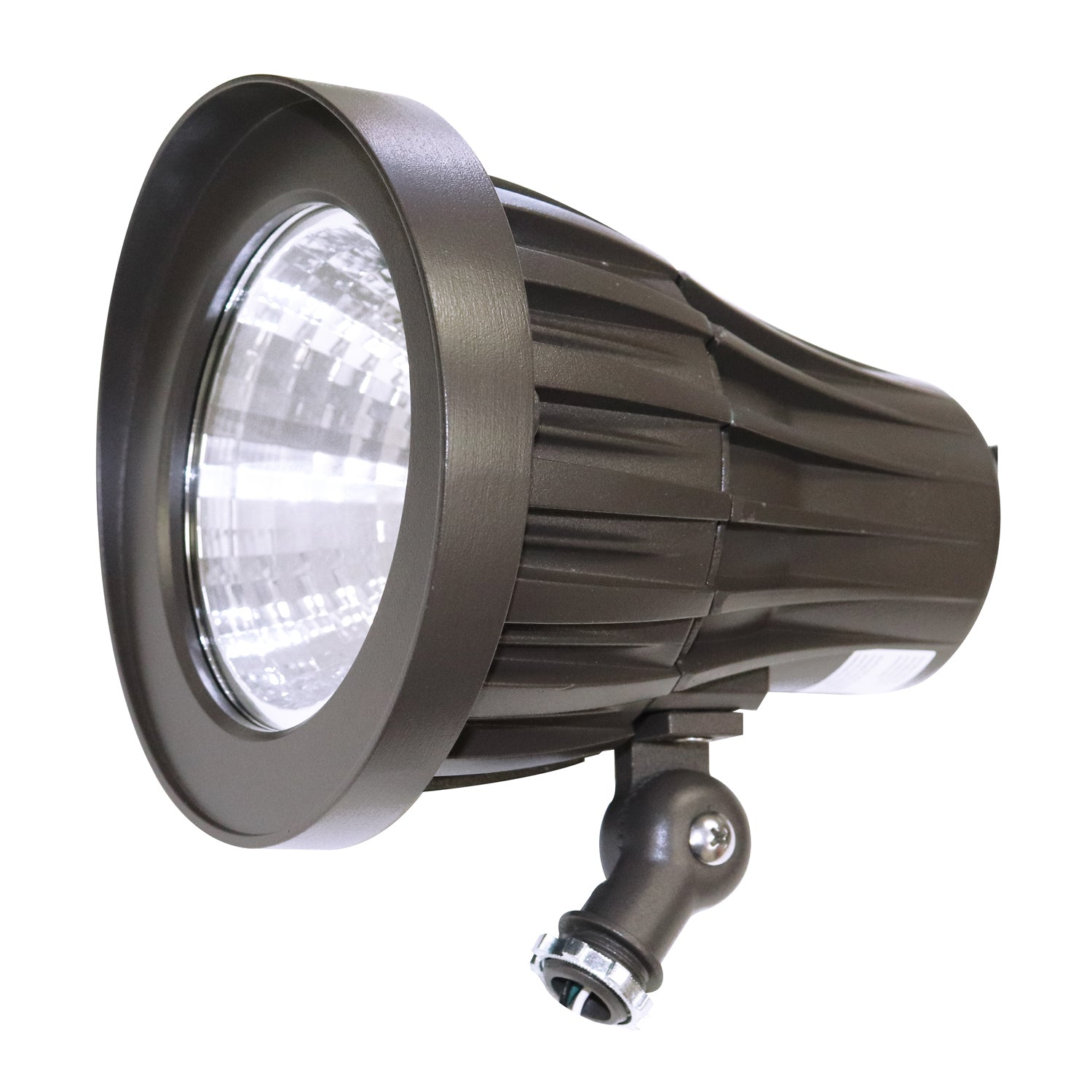 20W Bullet/Round Spotlight, 120-277V AC, UL Listed & DLC Qualified