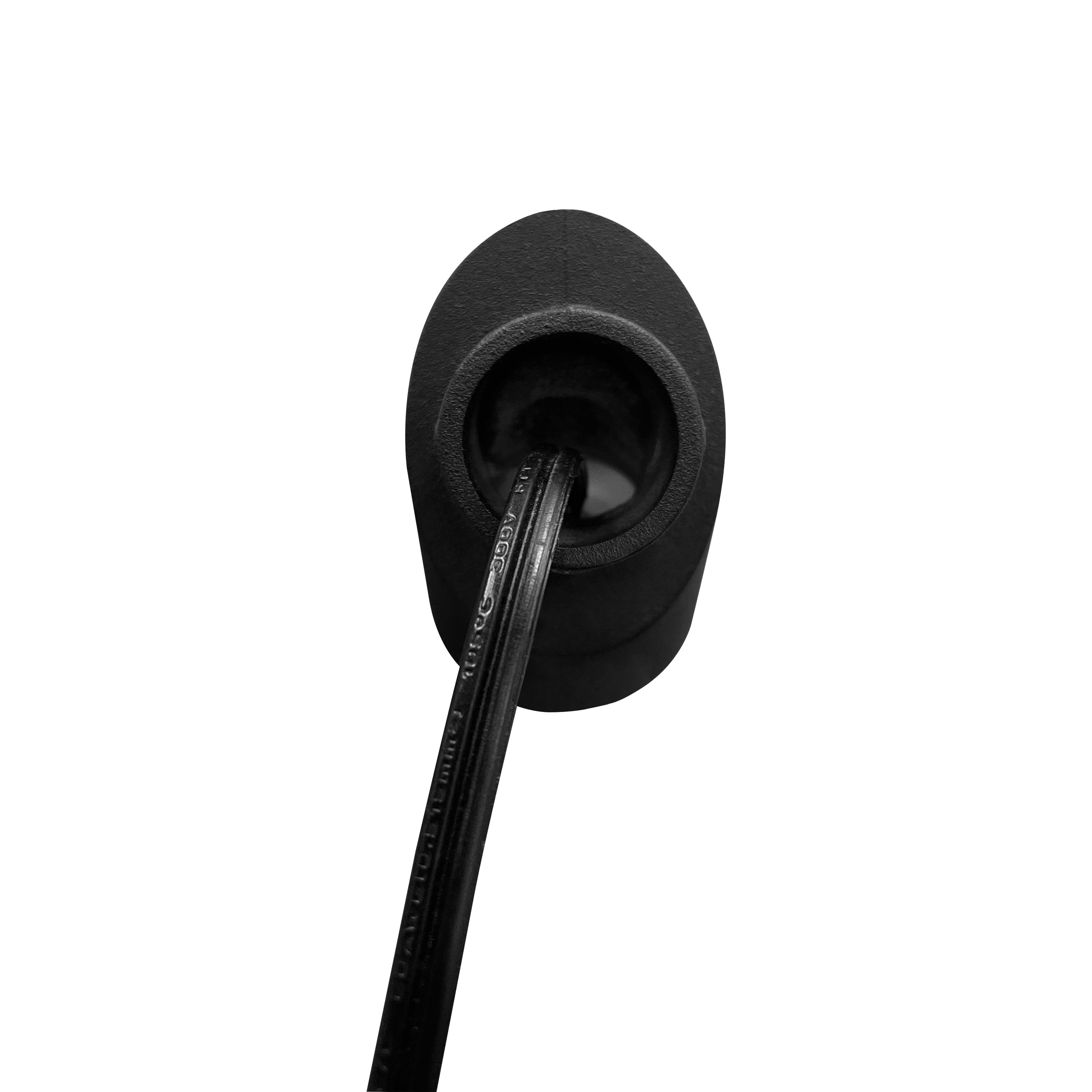Low Voltage Rotatable Deck Post Light, Rail Lights, Black, 12V AC/DC, 1W, 20lm, 3000K